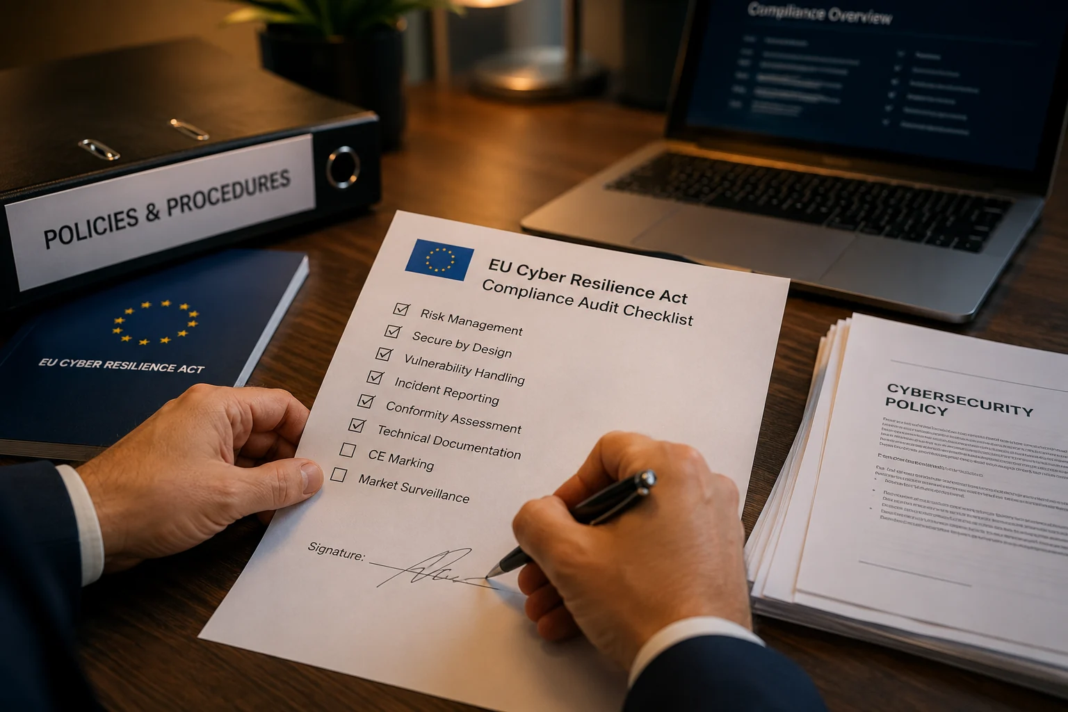 Key technical requirements compliance audit checklist